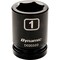 Dynamic 3/4" Drive Standard Socket, Black Phosphate, Tools 3/4" Drive 6 Point SAE, 1" Standard Length D020332 - alternate 1